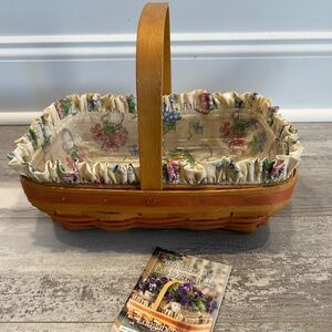 Longaberger 2000 Mother’s Day Early Blossoms Basket Combo